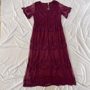 Plus Size Detailed Bohemian Dress!!